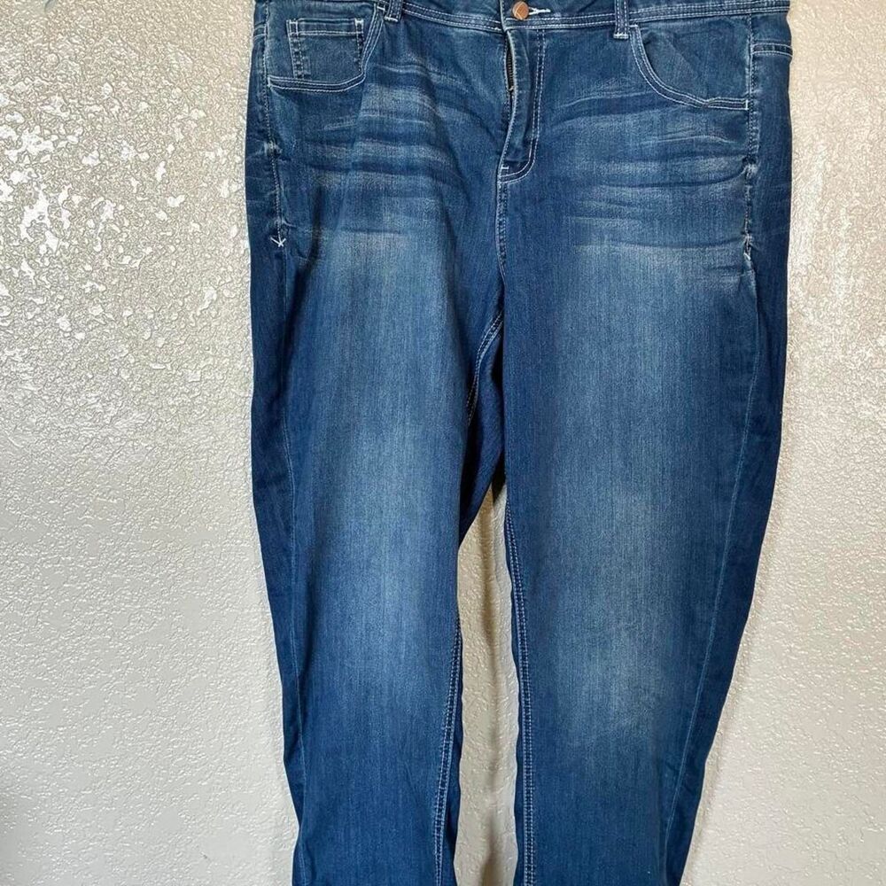 Lane-bryant Women's Blue and Navy Jeans